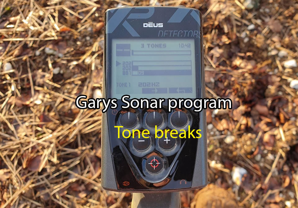 Garys XP Deus Sonar program is popular amongst metal detector users